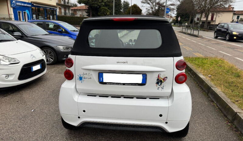 
								SMART – Fortwo Cabrio – 1000 52 kW MHD cabrio passion DESCRIZIONE pieno									