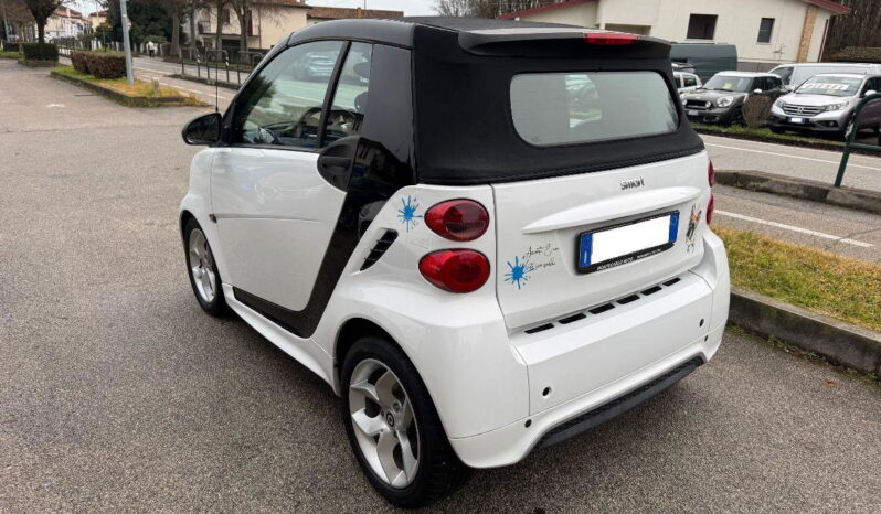 
								SMART – Fortwo Cabrio – 1000 52 kW MHD cabrio passion DESCRIZIONE pieno									